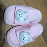 G.DUCK KIDS小黃鴨新款兒童拖鞋春夏季小兔卡通軟底女童涼拖居家浴室女男寶寶 粉色小兔 24 -25內(nèi)長17cm適合腳長15cm左右 曬單實拍圖