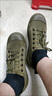 解放鞋男工地干活作訓勞保鞋透氣戶(hù)外徒步鞋防滑耐磨迷彩帆布鞋 咖啡色 42 曬單實(shí)拍圖