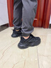 森馬男鞋2025夏季網(wǎng)面復古百搭老爹跑步鞋青少年厚底防滑運動休閑潮鞋 黑 42 曬單實拍圖
