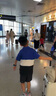 愛(ài)華仕城市旅行系列女士大容量行李包袋手提包斜挎健身包商務(wù)出差淺灰色 曬單實(shí)拍圖