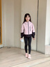 泰蘭尼斯kids女童跳繩鞋中大兒童休閑運(yùn)動(dòng)鞋秋季跑步鞋 粉/蘭30碼 曬單實(shí)拍圖