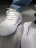 鴻星品牌斷碼小白鞋女鞋2025新款秋冬季百搭透氣板鞋女士休閑運動(dòng)鞋女 白粉 36 【鞋碼偏小，建議拍大一碼】 曬單實(shí)拍圖