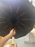 八海鳥(niǎo)24骨全自動(dòng)晴雨兩用傘三折遮陽(yáng)防曬女防紫外線大號(hào)便攜 曬單實(shí)拍圖