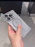 秒揚 四角防摔氣囊適用蘋果16promax手機殼新款iphone15pro鏡頭支架自帶鏡頭膜14磁吸殼13/12保護套 【鈦金色】鏡頭支架*Magsafe磁吸*帶鏡頭膜 iPhone 16 曬單實拍圖