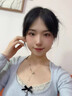 HR赫蓮娜輕奢貓眼石小蠻腰項鏈女款2025年新款七夕情人節(jié)禮物送女友 小蠻腰項鏈玫瑰金色【高端禮盒】 曬單實拍圖