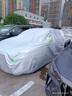 京致享車(chē)衣全車(chē)罩防曬防雨防塵罩防風(fēng)遮陽(yáng)布擋雨布加厚防雪霜套專(zhuān)車(chē)定制 適用于凱迪拉克XT6專(zhuān)用車(chē)衣全車(chē)罩 銀色加棉加厚牛津布汽車(chē)衣罩外套 曬單實(shí)拍圖