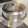 美廚（maxcook）蒸鍋 304不銹鋼32cm三層蒸鍋 加厚復(fù)底湯鍋 燃?xì)怆姶艩t通用MCZ866 曬單實(shí)拍圖