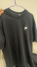 FILA FUSION斐樂(lè )潮牌多彩休閑短袖T恤夏季寬松純棉防曬涼感情侶上衣 深黑-BK（25年升級版） XS /160/84A 曬單實(shí)拍圖