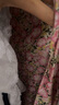 MISS SIXTY半身裙女花鳥(niǎo)碎花系帶長(zhǎng)裙優(yōu)雅浪漫度假風(fēng) 紅色 S 曬單實(shí)拍圖