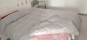 160全棉雙層羽絨被套被殼自充絨內(nèi)膽套半成品專用自制填充防鉆絨 灰色-全棉提花雙層 200*230cm【高密防鉆絨】送工具 曬單實拍圖