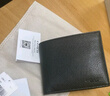 蔻馳（COACH）【品牌直供】男士短款折疊錢包卡包黑色皮革CR911BLK 曬單實(shí)拍圖