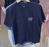 GAP男女裝2025春季新款印花logo圓領(lǐng)短袖T恤經(jīng)典上衣美版729123 曬單實拍圖