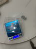 京東京造 電子秤 廚房秤克重稱(chēng)食物秤烘焙家用0.1g/3kg（配4節(jié)7號(hào)電池） 曬單實(shí)拍圖