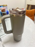 STANLEY巨無霸杯PRO吸管杯大容量辦公不銹鋼杯子887ML-凝灰?guī)r七夕送禮 曬單實(shí)拍圖