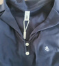 森馬（Semir）polo衫女短款收腰翻領(lǐng)襯衫25夏刺繡涼感緊身T恤辣妹109325115005 曬單實拍圖