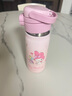 Vanow Kids聯(lián)名三麗鷗美樂(lè)蒂兒童節(jié)禮物保溫杯女帶吸管小學(xué)生上學(xué)專用水杯子 曬單實(shí)拍圖