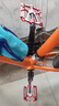 西騎者（WestBiking）三培林自行車腳踏板鋁合金山地車通用軸承腳蹬公路單車配件 紅色 曬單實(shí)拍圖