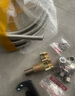 云然304不銹鋼波紋管4分6分1寸熱水器冷熱連接進(jìn)水管防爆金屬軟管馬桶 4分特厚10米 贈304帽墊片卡簧各20個工具一套 曬單實(shí)拍圖