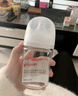 貝親（Pigeon）嬰兒寶寶玻璃奶瓶 防脹氣奶瓶 第3代 寬口徑自帶奶嘴SS號(hào)160ml 曬單實(shí)拍圖