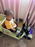 科睿梓兒童電動(dòng)車(chē)摩托遙控車(chē)帶斗大號寶寶童車(chē)小孩玩具車(chē)兒童車(chē) 清新綠【藍牙+遙控款】12v7a大電 曬單實(shí)拍圖