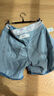 HOLLISTER25夏季新款baggy風辣妹Y2K翻腰牛仔短褲女裝KI349-5169 中間色水洗 （腰頭花紋深淺隨機發(fā)貨） 26 160/66A 2標準版 曬單實拍圖