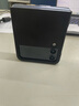 尚蘇 適用 三星ZFlip4手機(jī)殼三星z flip4保護(hù)套羊巴皮上下折疊屏防摔防磨女男款皮套外殼星空黑 曬單實拍圖