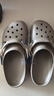 卡駱馳（CROCS）經(jīng)典特林洞洞鞋男女同款拖鞋耐磨休閑鞋|206340 卡其/彩色-2F9 43 (270mm) 曬單實(shí)拍圖