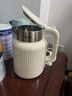 美的（Midea）燒水壺墩墩大容量電熱水壺 1.7L全鋼無(wú)縫內(nèi)膽電水壺食品級(jí)304不銹鋼熱水壺 MK-SH50-Q 曬單實(shí)拍圖