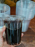 雙槍（Suncha）一次性奶茶杯子咖啡飲料冰杯帶蓋加厚茶水果汁直飲杯400ml*20套  曬單實(shí)拍圖