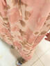 獨束大碼女裝【兩穿設計】法式碎花茶歇吊帶連衣裙夏裝燈籠袖裙子 水晶玫瑰 L (尺碼：2) 曬單實拍圖