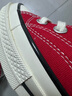 純原匡經(jīng)典1970s帆布鞋奶油頭高低幫男女鞋莆田滑板鞋情侶休閑鞋 經(jīng)典1970s-紅色高幫 40 【偏大半碼】 曬單實(shí)拍圖