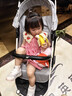 班喜迪女童連衣裙夏裝2025新款嬰兒公主裙周歲寶寶禮服兒童背心裙子夏季 紅色 100 曬單實(shí)拍圖