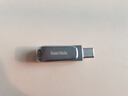 閃迪（SanDisk）128GB Type-C USB3.2 手機(jī)U盤DDC4 讀速高達(dá)400MB/s 自動(dòng)備份 手機(jī)電腦兩用 金屬雙接口大容量優(yōu)盤 曬單實(shí)拍圖