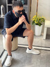 馬克華菲休閑鞋男2025夏季新款厚底百搭簡約增高小白鞋軟底潮流透氣板鞋男 杏色 41 曬單實拍圖
