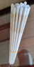 康琴（KANGQIN）【抖音同款】陶瓷筷子景德鎮(zhèn)家用高檔防霉耐高溫不變形雛菊10雙裝 曬單實拍圖
