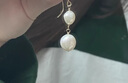 卓麥 淡水巴洛克珍珠耳環(huán)無(wú)耳洞耳夾耳鉤耳釘復古港風(fēng)氣質(zhì)高級大氣不規則耳飾品生日送老婆送母親禮物 耳墜一對 【有耳洞拍】 曬單實(shí)拍圖