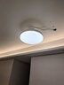 美的（Midea）風(fēng)扇燈一體餐廳吊扇燈led客廳臥室隱形扇葉護(hù)眼遙控?zé)麸棢艟?42寸66瓦/小程序/全光譜 風(fēng)扇燈 曬單實拍圖