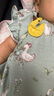 巴厘小豬寶寶衣服女嬰兒公主風(fēng)哈衣夏季背心哈衣新生兒無袖薄款女寶連體衣 鴨鴨出游記 66cm 曬單實拍圖