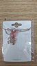 XUPING旭平首飾S時(shí)尚可愛小兔子項(xiàng)鏈女生送禮飾品 4號色-玫粉色 約40+5cm 曬單實(shí)拍圖