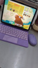 B.O.Wipad pro2024磁吸懸浮air6妙控鍵盤(pán)保護套air4/5觸控板輕薄便攜適用蘋(píng)果平板10.9/11寸藍牙一體式 紫色-妙控鍵盤(pán)+三藍牙充電鼠標 | 磁吸懸浮 iPad Air7/6（ 曬單實(shí)拍圖