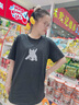 izzue IT像素貓咪短袖女純棉2025夏季新款圓領(lǐng)寬松休閑上衣時(shí)髦女T恤 曬單實(shí)拍圖