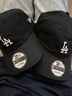 NEW ERA【七夕禮物】紐亦華MLB棒球帽NY LA軟頂彎檐鴨舌帽子休閑遮陽920 13058754-黑色-LA OSFM 曬單實拍圖