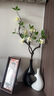 花瓶擺件客廳插花高級(jí)感家居電視柜玄關(guān)餐桌輕奢高檔端藝術(shù)裝飾品 愛(ài)心花瓶組合-小黑大白 曬單實(shí)拍圖