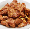 大莊園香嫩羊肉串300g 牙簽小串 老少皆宜 燒烤食材微腌半成品 曬單實(shí)拍圖