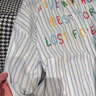 皮爾卡丹（pierre cardin）童裝兒童防曬衣夏季2025新款女童襯衫中大童春夏裝遮陽服防紫外線 藍(lán)色上衣兩件套 170 尺碼15~16歲【160-170cm】 曬單實拍圖