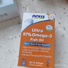 諾奧（NOW）小知己97%高純度魚油rTG97魚油omega3含DPA72粒迷你易吞服便攜 曬單實(shí)拍圖