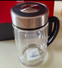 希諾雙層玻璃杯男家用商務(wù)辦公水杯帶手柄泡茶杯子XN-9321 435mL 曬單實拍圖