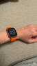 W&P2025新款適用蘋果手表表帶apple watch ultra2海洋硅膠雙扣回環(huán)表帶iwatch S10/9/8/SE 原·橙色45 曬單實(shí)拍圖