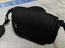 JJC 相機內膽包 適用于富士XE4 XT30II佳能R50V M6II索尼A7C ZV-E1奧林巴斯EM10II EM5M2收納保護套 OC-F1小號 黑色 曬單實(shí)拍圖