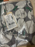 棉花堂【100%棉+抗菌】棉花堂兒童褲子夏裝男童長褲女童童裝寶寶防蚊褲 灰色蘋果 110 曬單實拍圖